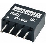 NME0505SC, DC/DC преобразователь, 1 Вт, вход 4.5-5.5В, выход 5в/0.2А, SIP