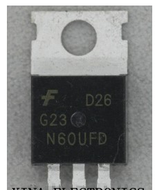 G23n60ufd, sgp23n60ufd, g23n60, to-220, транзистор