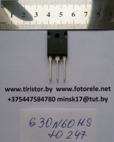 Транзисторы K30N60HS, G30N60HS