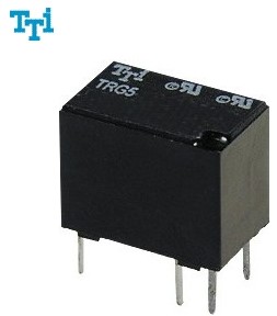 TRG5-5VDC-SA-CL-R, Реле сигнальное 5VDC / 0.5A 125VAC , 1 переключающий контакт